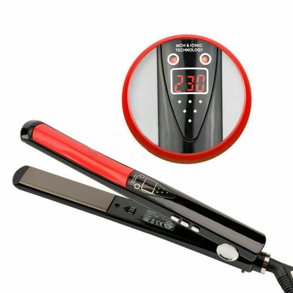 NEW MCH Heater Max‎ Temp 230 C(450 F) Hair Straightener - Picture 9 of 12